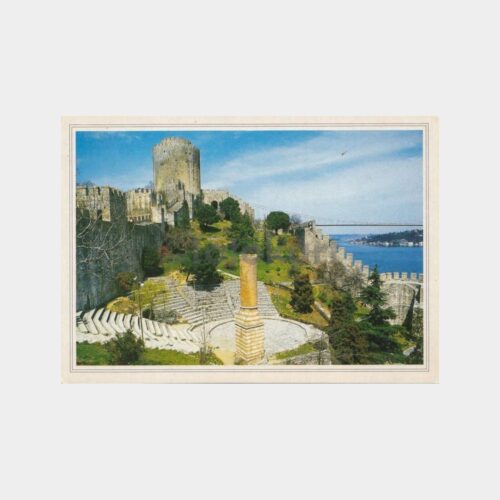 2000 Boğaziçi Rumelihisarı Konulu Kartpostal