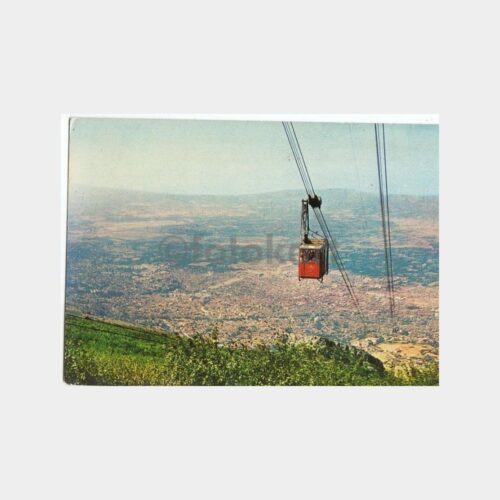 1978 Bursa Uludağ Teleferik Görünüş Kartpostal