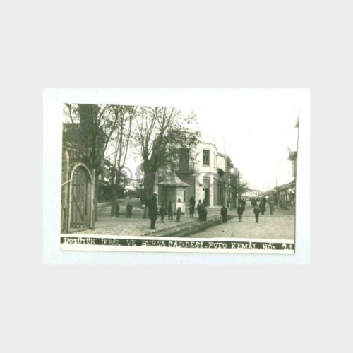 1929 Bozüyük - Bursa Caddesi Görünüş Fotokart