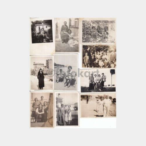 1938 İstanbul Çamlıca Ailesi 100 Adet Albüm Fotoğraf - Görsel 5