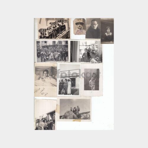 1938 İstanbul Çamlıca Ailesi 100 Adet Albüm Fotoğraf - Görsel 12