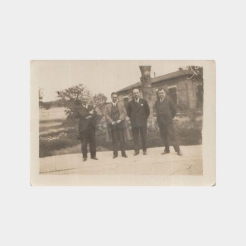 1933 Edebiyatçı Reşat Nuri Güntekin - Orjinal Fotoğraf