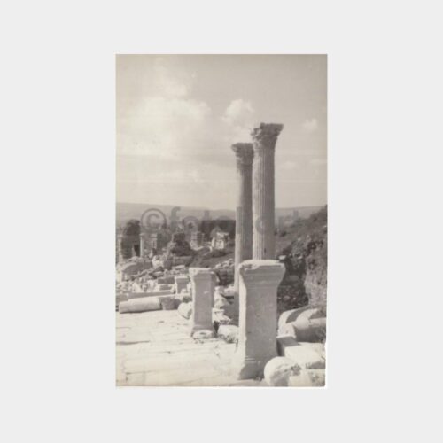 1960 Efes Antik Kenti 3 Adet Arşiv Fotoğraf - Görsel 2