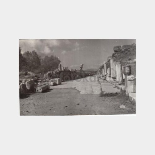 1960 Efes Antik Kenti 3 Adet Arşiv Fotoğraf - Görsel 3