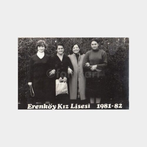 1981-1982 Erenköy Kız Lisesi Konulu Fotoğraf
