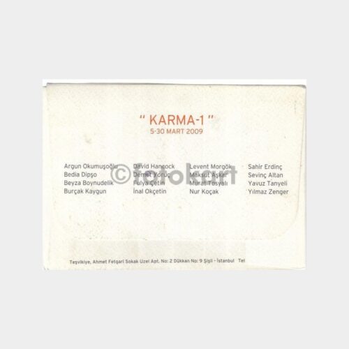 2009 44A Sanat Galerisi Karma Sergisi Kartları (15 Adet) - Görsel 5