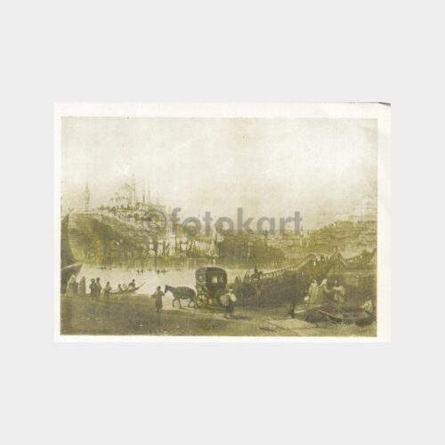 İstanbul Gravür Baskı Köprü Kartı