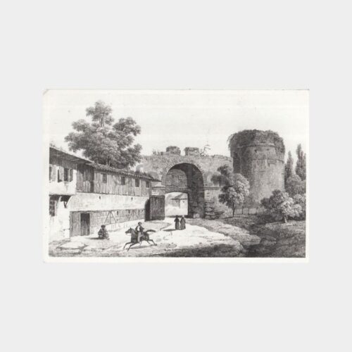 Kale Kapısı - Gravürden Alınan Fotoğraf