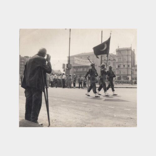 1960 İstanbul Tören Geçişi Konulu Fotoğraf