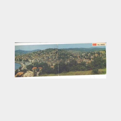 Karadeniz Ereğli Panaromik Büyük Ebat Kartpostal