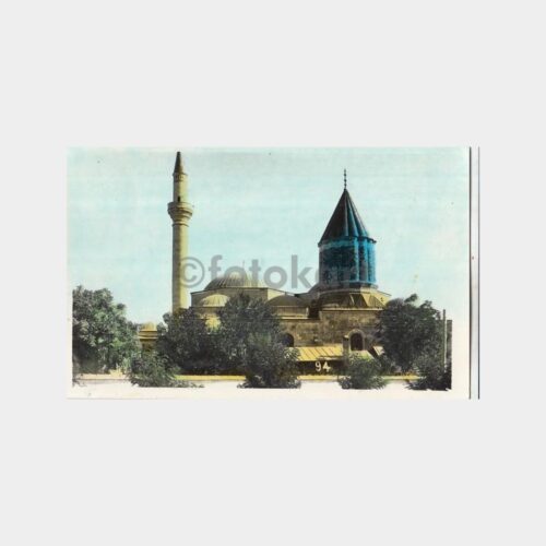 1940 Konya Mevlana Konulu Fotokart