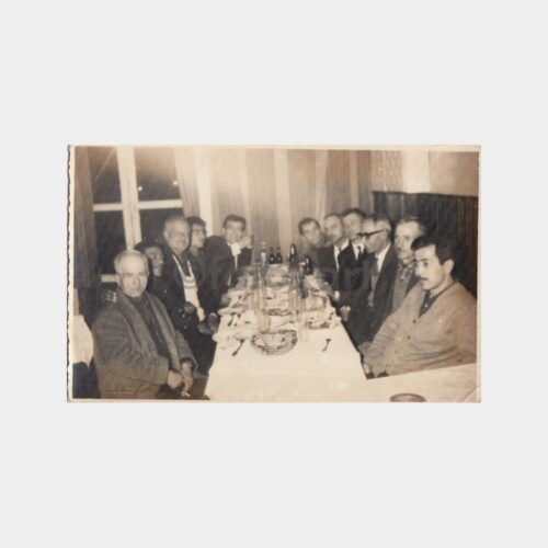 1968 Kumkapı Kör Agop Meyhanesi Grup Konulu Fotoğraf