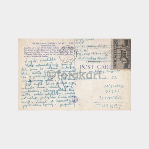 1958 Muhibbe Sağman Adresli ADD Kartı