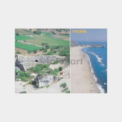 2000 Antalya Patara Plaj Tiyatro Görünüş Kartpostal