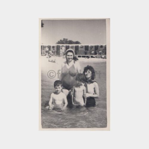 1950 Florya Plajlarında Konulu Fotoğraf