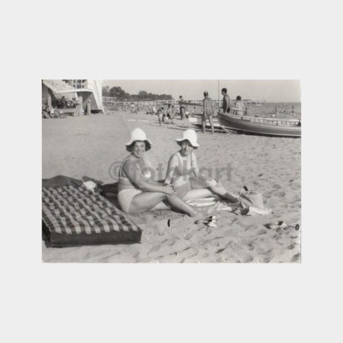 1976 Florya Plajı Konulu Fotoğraf