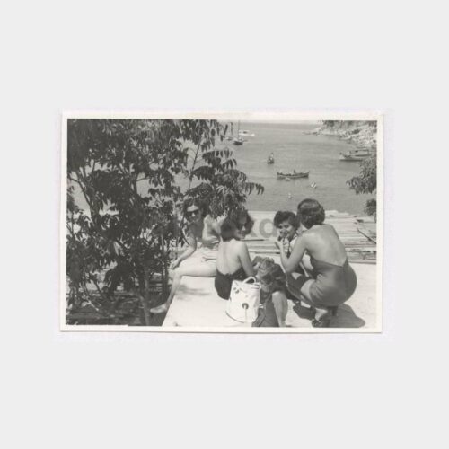 1954 İstanbul Plaj Konulu Fotoğraflar - Görsel 2