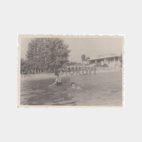 1950 Florya Plajı Gençler Konulu Fotoğraf