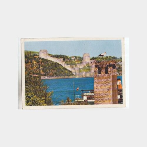1970 Boğaziçi Rumelihisarı Görünüş Kartpostal