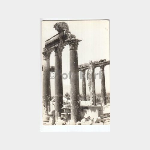 1968 Side Antik Şehir Sütunları Konulu Fotoğraf
