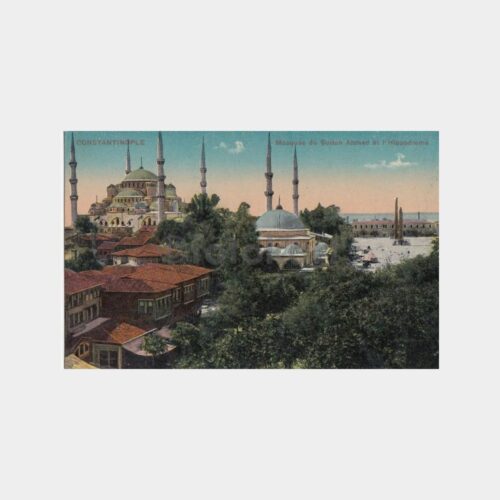 1920 Sultanahmet Camii Konulu Kartpostal