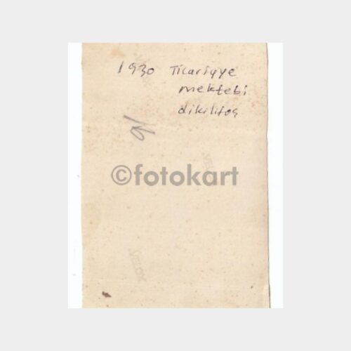 1930 Sultanahmet Ticarriye Mektebi (Ticaret Akademisi) Dikilitaş Fotoğraf - Görsel 2