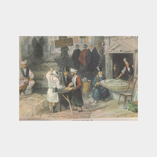 Gravür Baskı 10 Adet Farklı Takvim Yaprağı