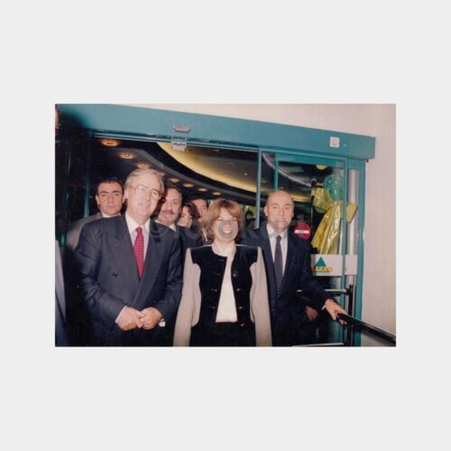 1996 Tansu Çiller - Mis Süt Açılışı Konulu Fotoğraf