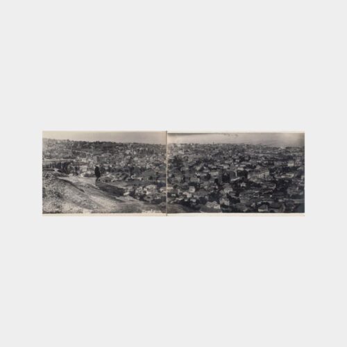 1940 Trabzon Panorama Görünüş Konulu Fotokart