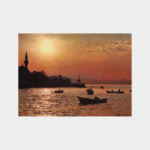 1975 Üsküdar Sahili Görünüş Kartpostal