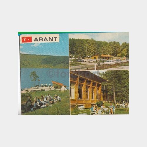 1975 Abant 3 Görünüş Kartpostal