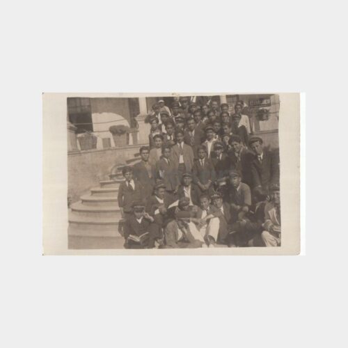 1934 Adana Lisesi Fen Muallimi Reşat Sadi Beyle Nadir Fotoğraf