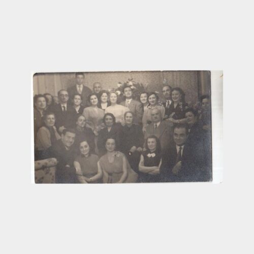 1950 Adana Nişan Töreni Aile Efradı Konulu Fotoğraf