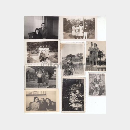 1940 Aile Albümünden Çıkma 19 Adet Fotoğraf Lotu - Görsel 2