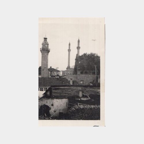 1930 Anadolu Şehir Saat Kulesi Fotoğraf