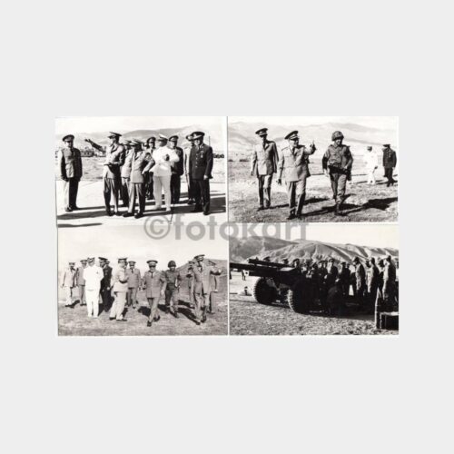 1970 Memduh Tağmaç Askeri Tatbikat 18 Adet Fotoğraf