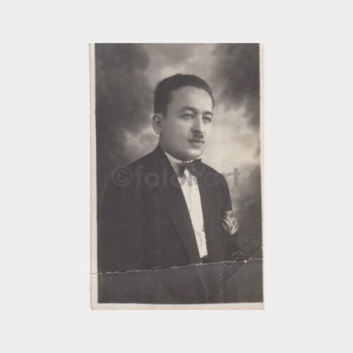 1926 Bay -Osmanlıca Stüdyo Damgalı- Fotoğraf