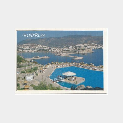 1980 Bodrum Askeri Kampı Görünüş Kartpostal