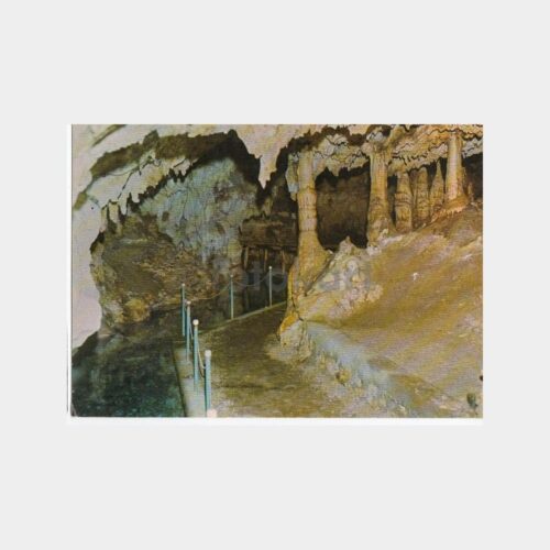1974 Burdur İnsuyu Mağarası Görünüş Kartpostal