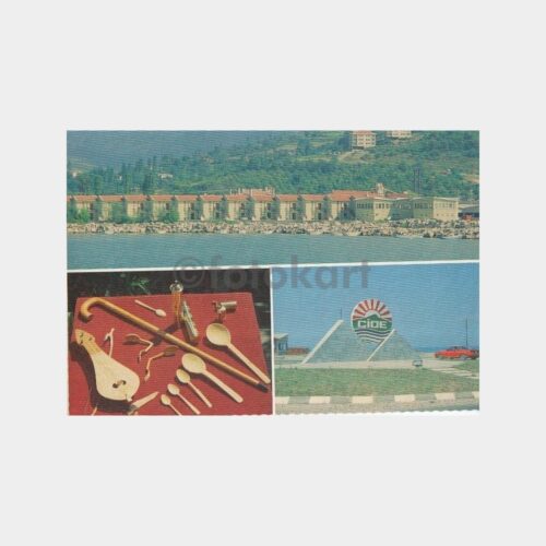1976 Cide El Sanatları Konulu Kartpostal