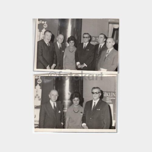 1969 Doğu İlaç Fabrikası Doktor Albümünden 9 Adet Fotoğraf