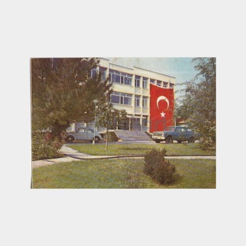 1980 Edirne DSİ Bölge Müdürlüğü Binası Kartpostal