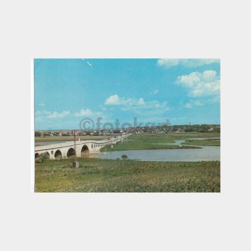 1972 Edirne Uzunköprü Görünüş Kartpostal