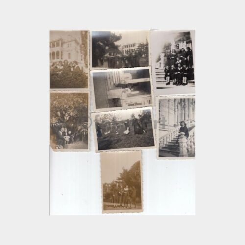 1938 Erenköy Kız Lisesi Konulu 8 Adet Fotoğraf