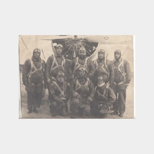 1940 Eskişehir Havacılık Okulu Pilotlar Fotoğrafı