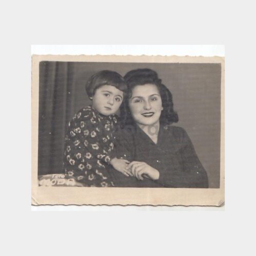 1950 Foto Moda Kadın Çocuk Fotoğraf