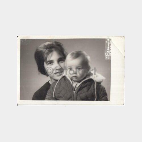 1961 Gölcük Foto Venüs Kadın Stüdyo Fotoğrafı (2 Adet)