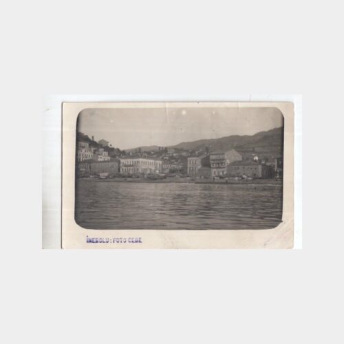 1940 İnebolu Foto Cebe Baskısı Kartpostal
