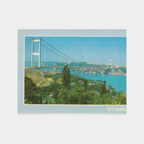 1975 İstanbul Boğaziçi Köprüsü Kartpostal