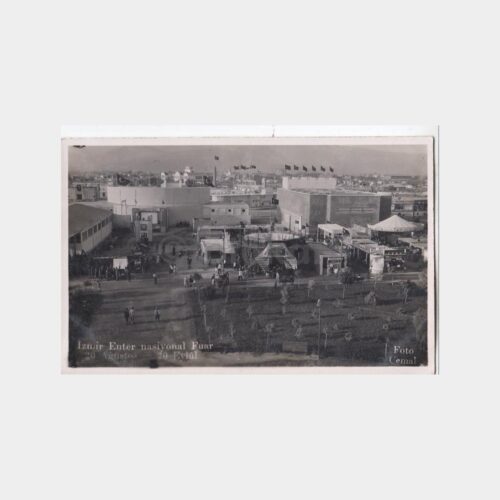 1938 İzmir Fuarı Nadir Fotokart